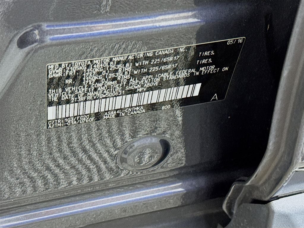 2016 Toyota RAV4 XLE