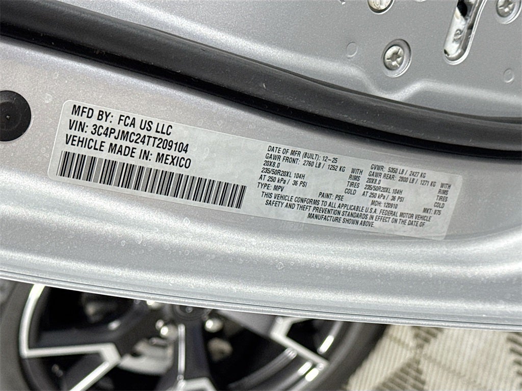 2026 Jeep Cherokee Overland