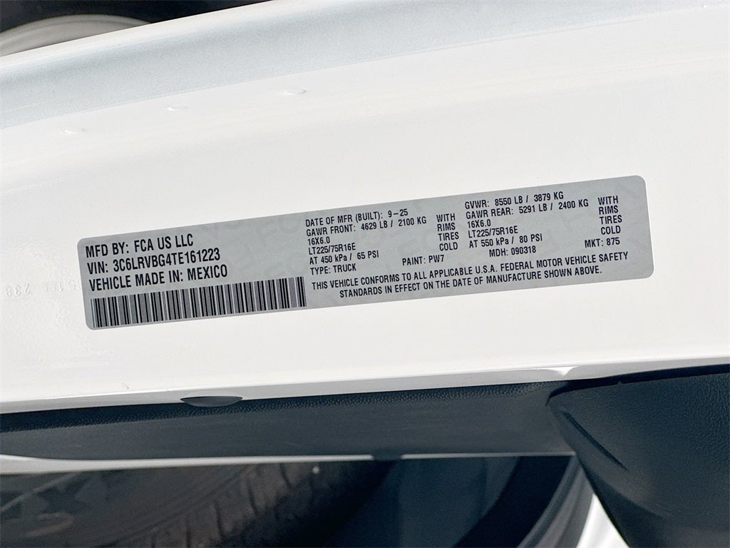 2026 RAM Ram ProMaster Base