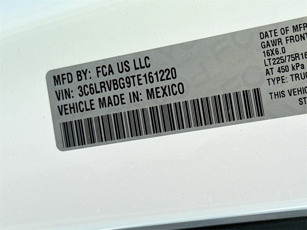 2026 RAM Ram ProMaster Base