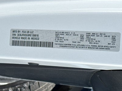 2024 RAM ProMaster 2500 High Roof