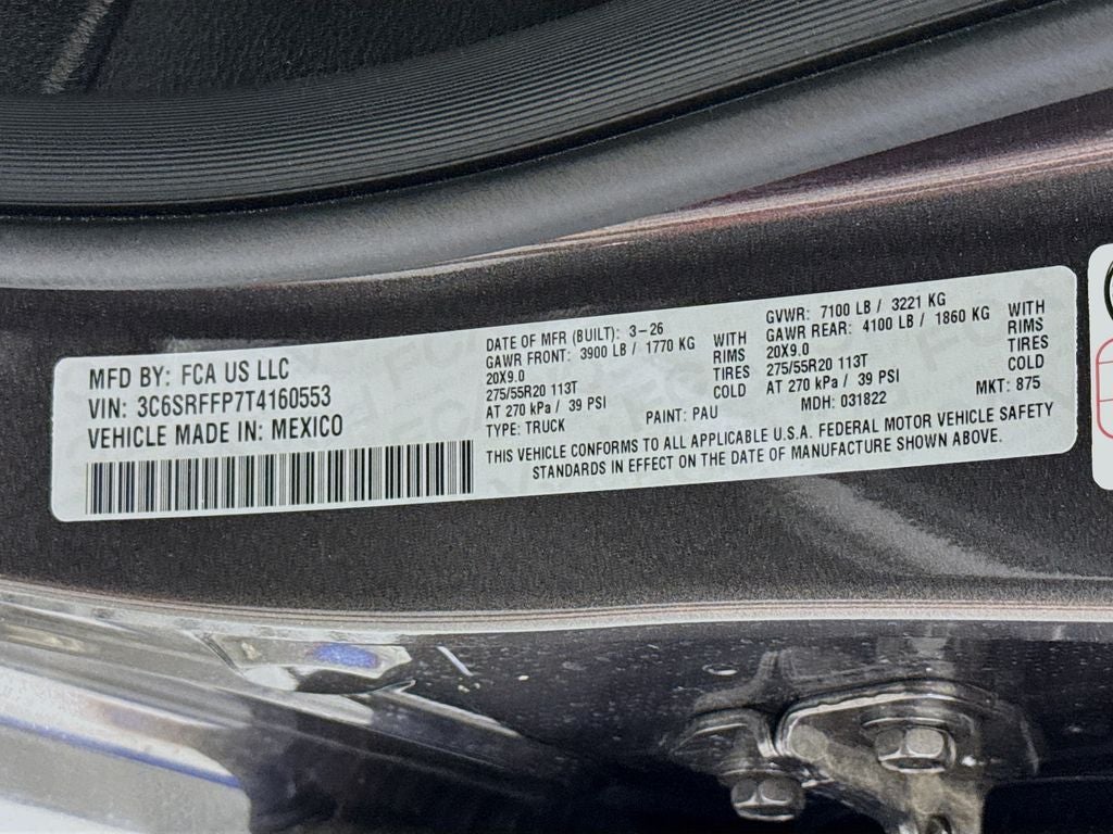 2026 RAM Ram 1500 Big Horn/Lone Star