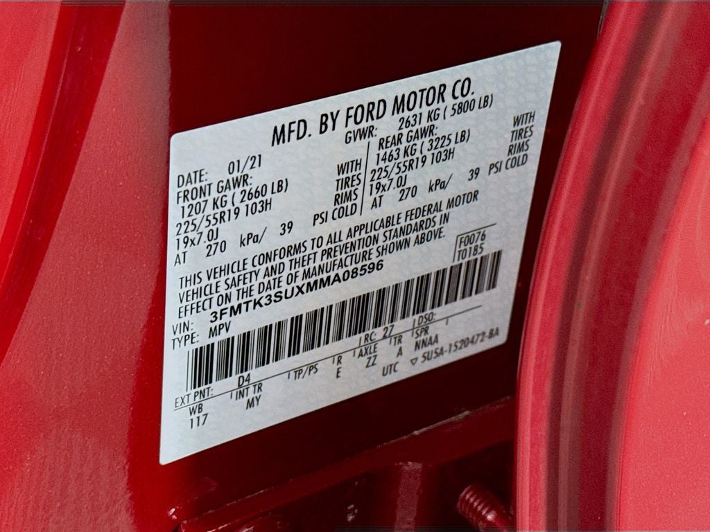 2021 Ford Mustang Mach-E Premium AWD