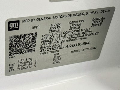 2024 Chevrolet Silverado 1500 LTZ Plus Convenience Pakage-ll