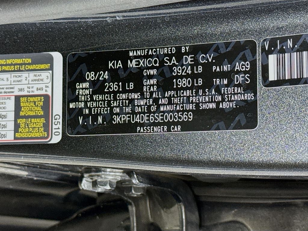 2025 Kia K4 EX