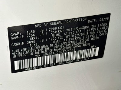 2025 Subaru Outback Onyx Edition