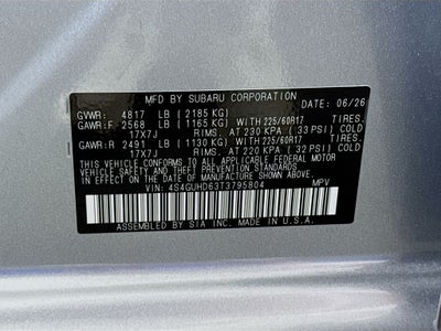 2026 Subaru Crosstrek Premium