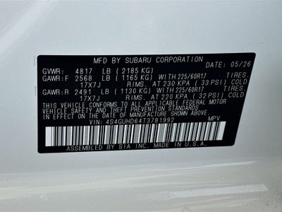 2026 Subaru Crosstrek Premium