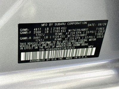 2026 Subaru Crosstrek Premium