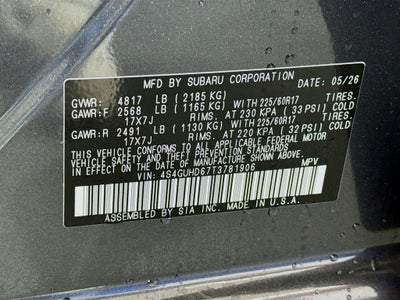 2026 Subaru Crosstrek Premium