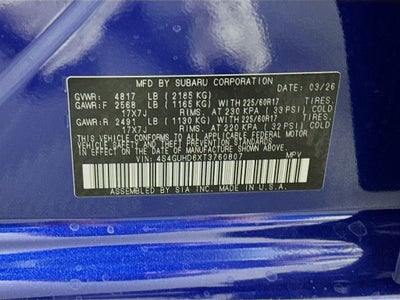 2026 Subaru Crosstrek Premium