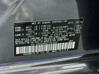 2026 Subaru Crosstrek Premium