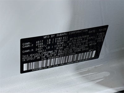 2026 Subaru Crosstrek Sport