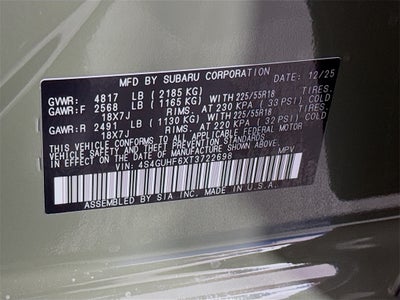 2026 Subaru Crosstrek Sport