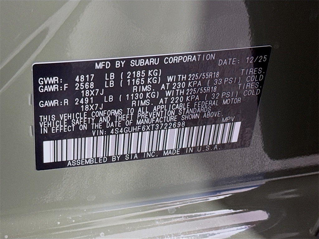 2026 Subaru Crosstrek Sport