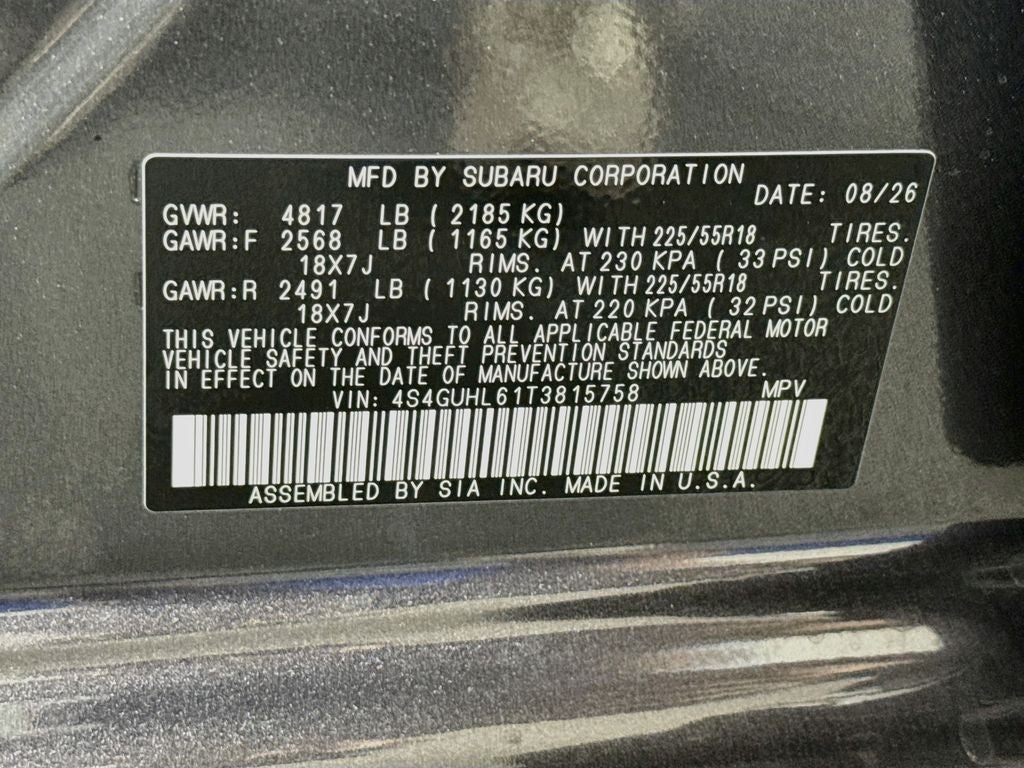 2026 Subaru Crosstrek Limited
