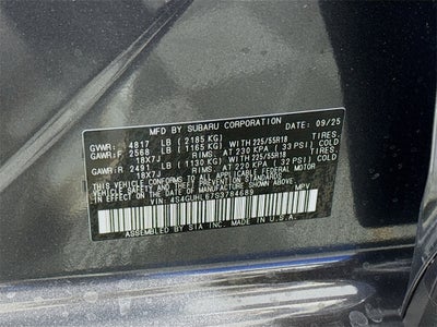 2025 Subaru Crosstrek Limited