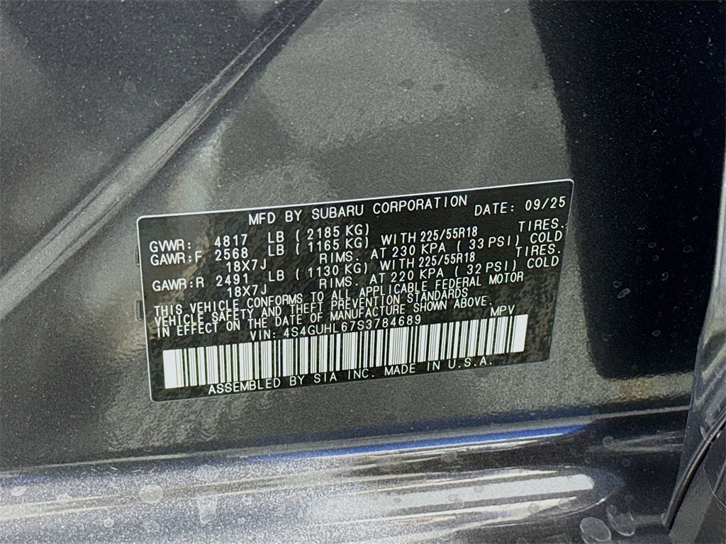 2025 Subaru Crosstrek Limited