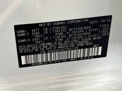 2026 Subaru Crosstrek Limited