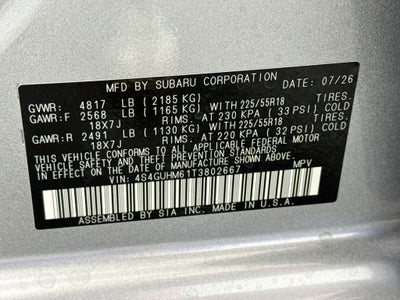 2026 Subaru Crosstrek Limited