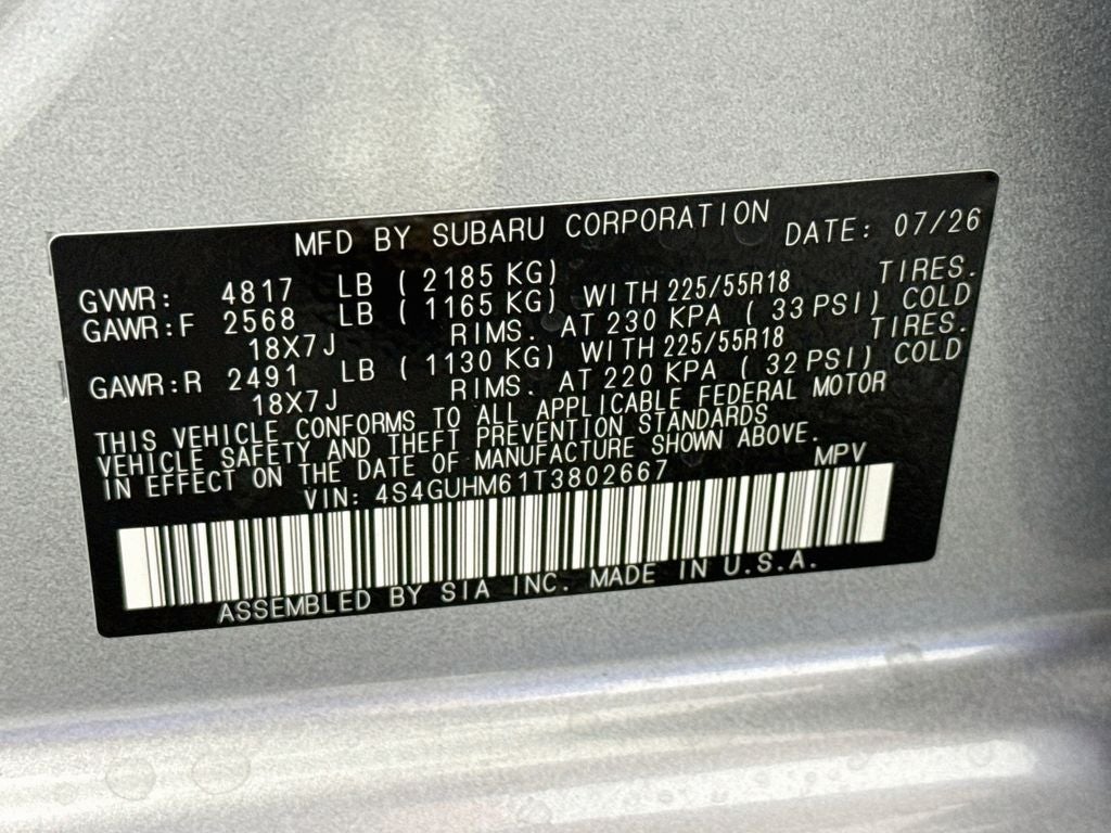 2026 Subaru Crosstrek Limited