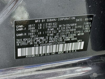 2026 Subaru Crosstrek Limited