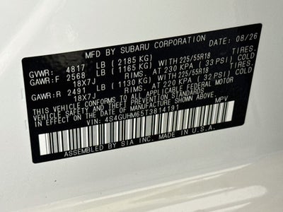 2026 Subaru Crosstrek Limited