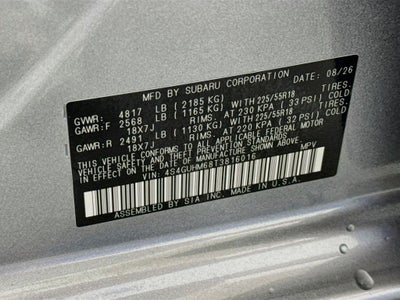 2026 Subaru Crosstrek Limited