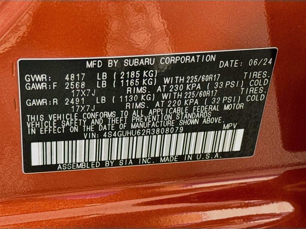 2024 Subaru Crosstrek Wilderness