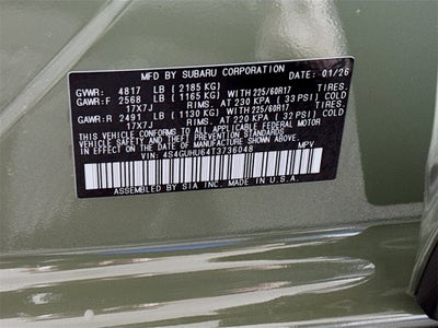 2026 Subaru Crosstrek Wilderness