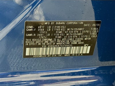 2025 Subaru Crosstrek Wilderness