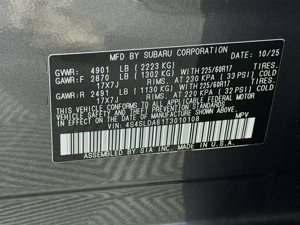 2026 Subaru Forester Base