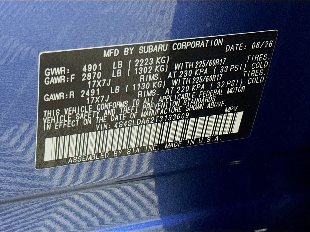 2026 Subaru Forester Base