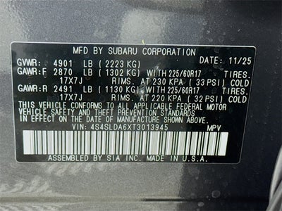 2026 Subaru Forester Base