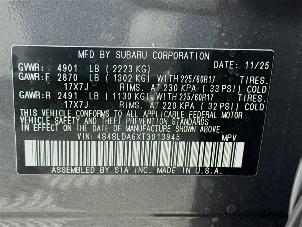 2026 Subaru Forester Base