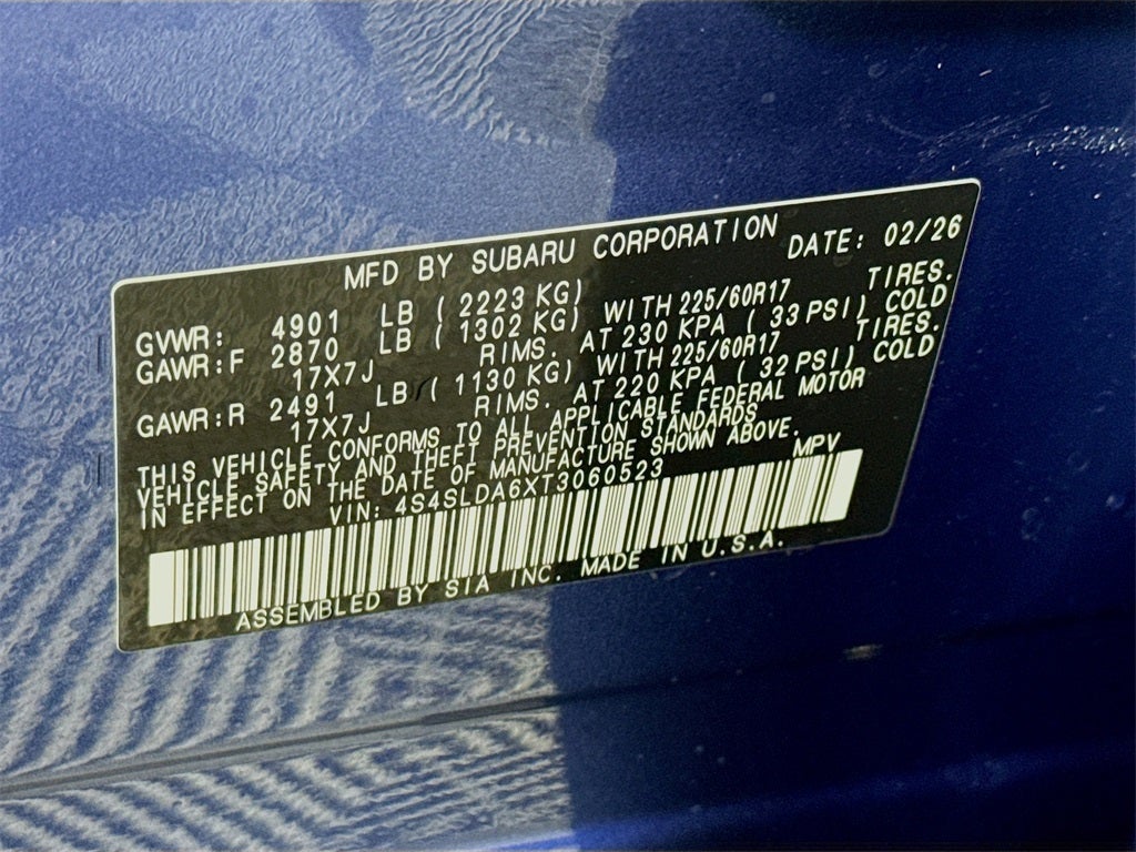 2026 Subaru Forester Base