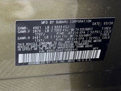 2026 Subaru Forester Premium