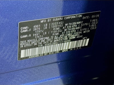 2026 Subaru Forester Premium