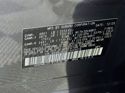 2026 Subaru Forester Premium