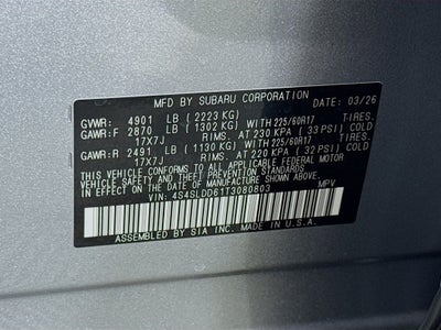 2026 Subaru Forester Premium