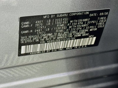 2026 Subaru Forester Premium