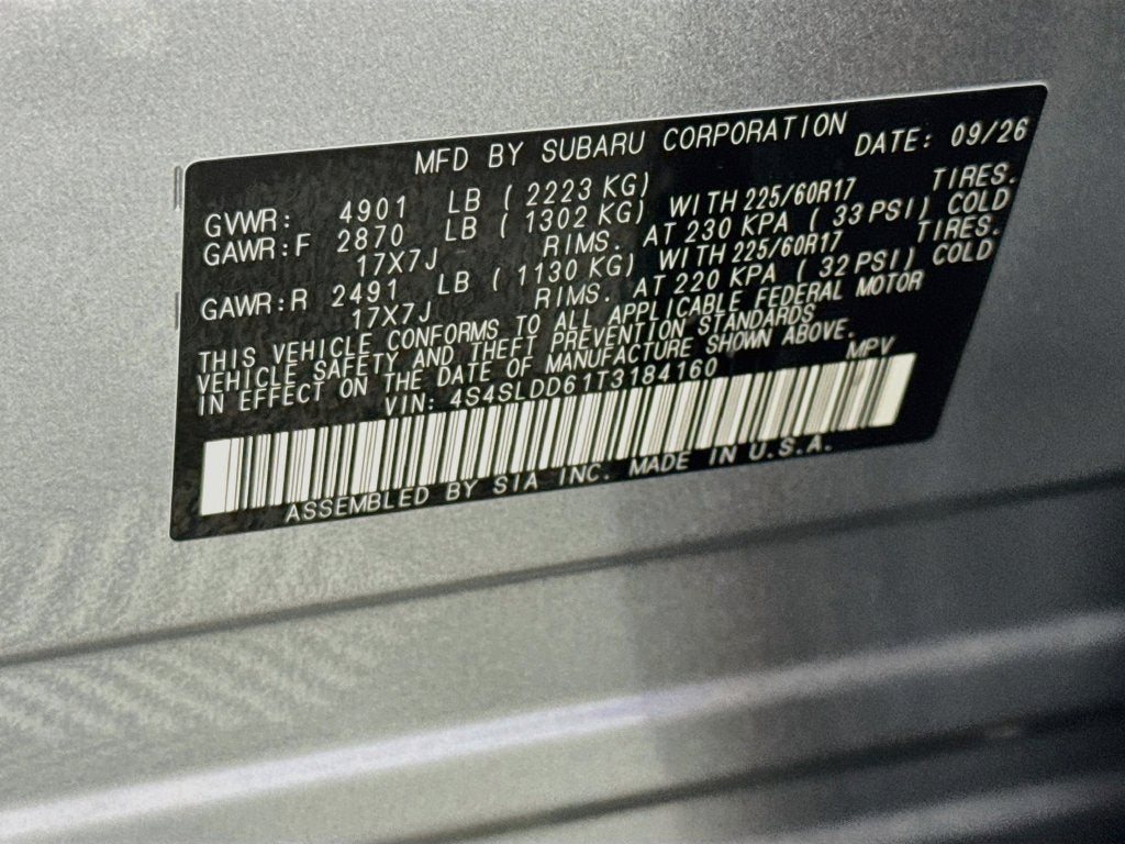 2026 Subaru Forester Premium