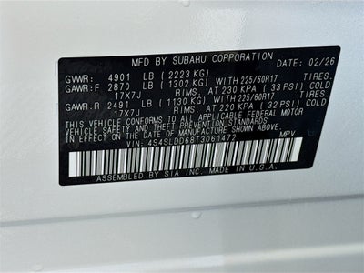 2026 Subaru Forester Premium