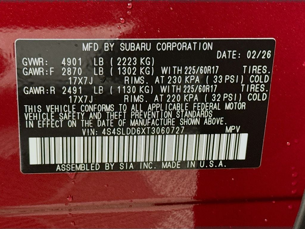 2026 Subaru Forester Premium