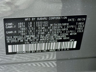 2026 Subaru Forester Sport