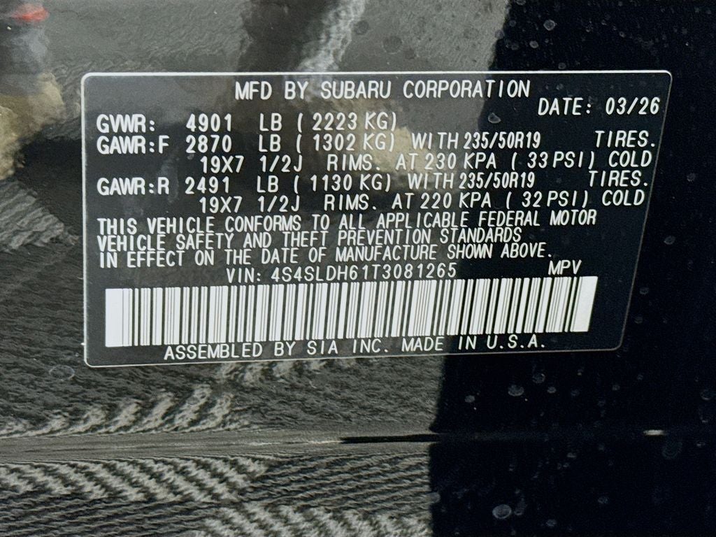 2026 Subaru Forester Sport