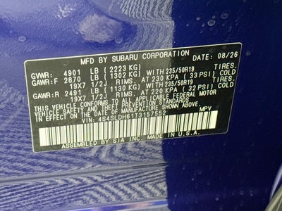 2026 Subaru Forester Sport