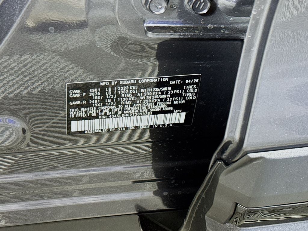 2026 Subaru Forester Sport