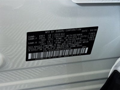 2026 Subaru Forester Sport