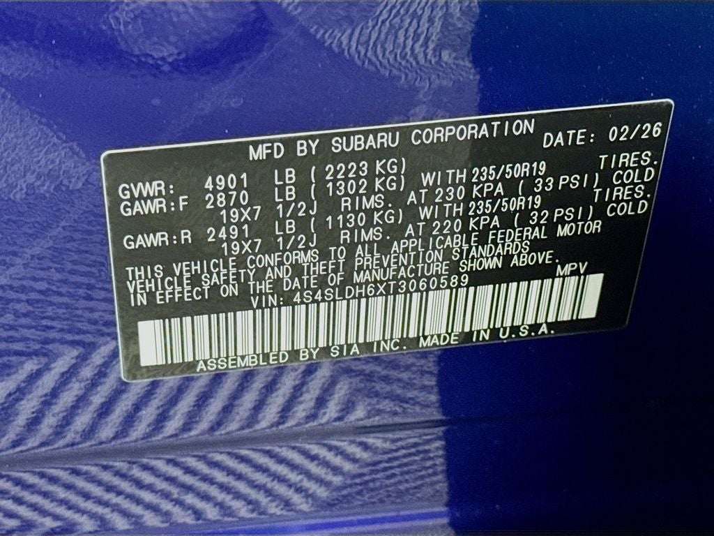 2026 Subaru Forester Sport